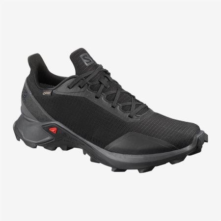 Salomon ALPHACROSS GTX Mens Hiking Shoes Black | Salomon South Africa